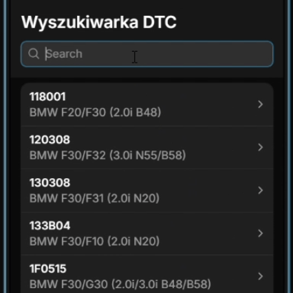 Axion Wyszukiwarka DTC